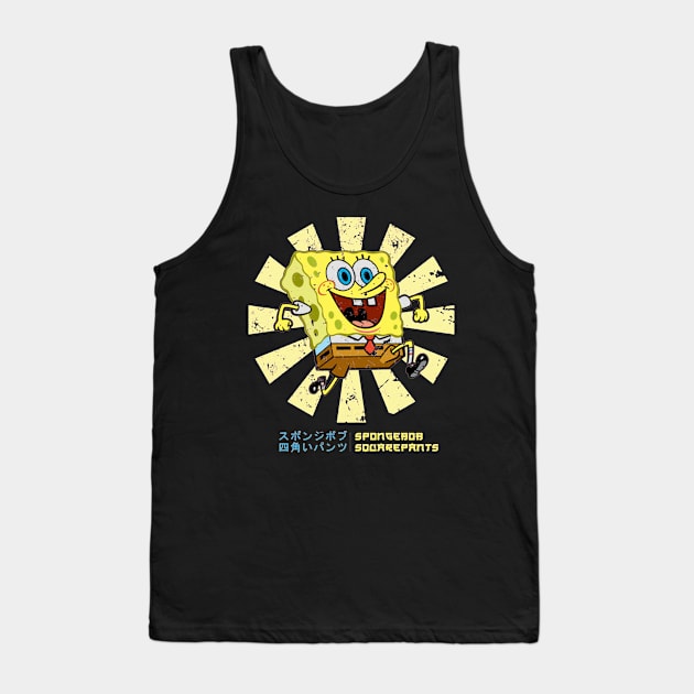 SpongeBob SquarePants Retro Japanese Tank Top by squids_art